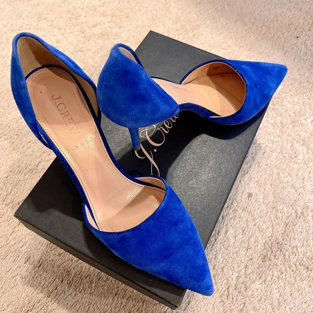 J.Crew Elsie Suede D' Orsay Pumps
